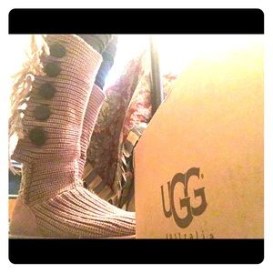 Fringe UGG boots